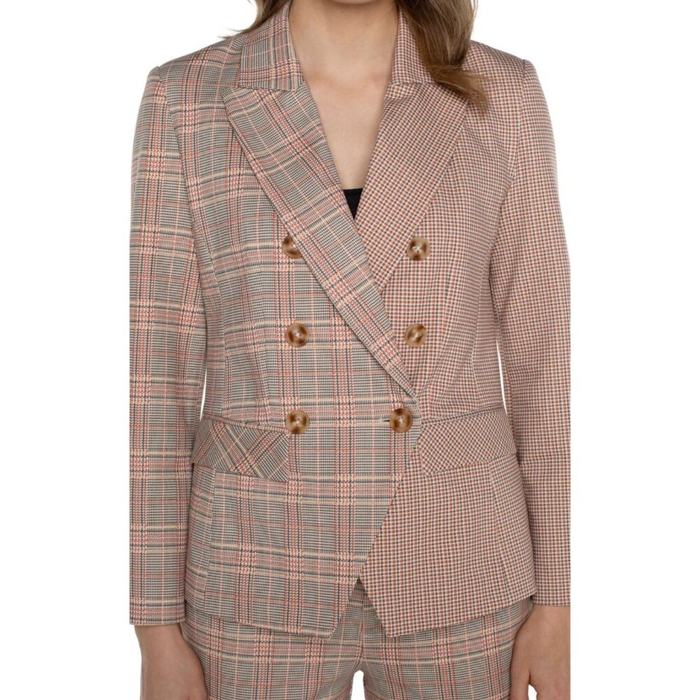 NWT LIVERPOOL LOS ANGELES HALF & HALF DOUBLE BREASTED BLAZER XLARGE